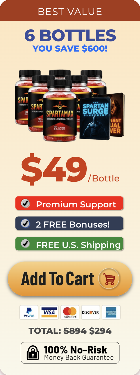 Spartamax 180 day supply